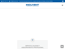 Tablet Screenshot of induvent.net